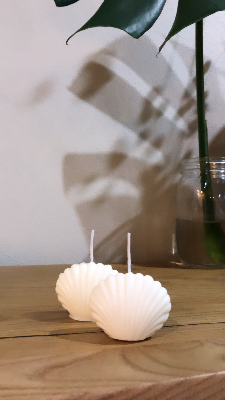 Seashell Candle